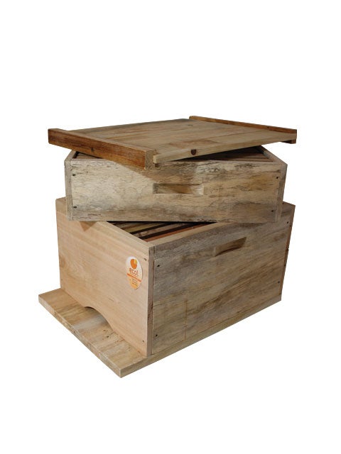 Coletor de pólen de alvado para ninhos ou núcleos